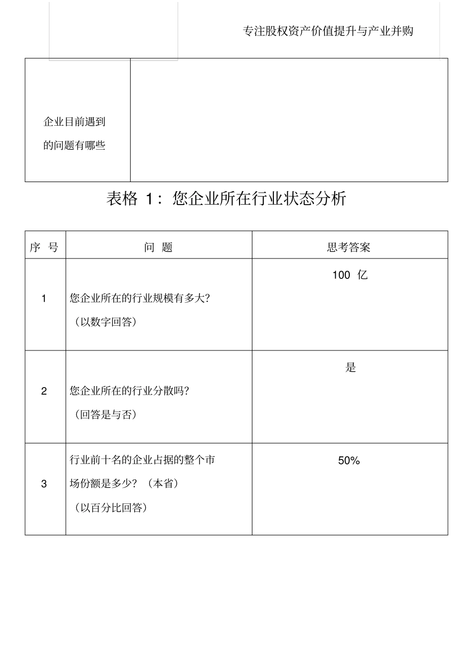 商业模式分析表整套十二张表格_第2页