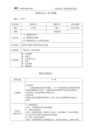 商务庆典-剪彩仪式