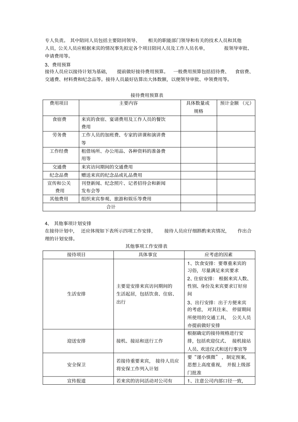 商务接待方案_第3页