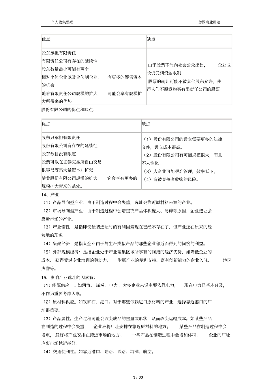 商务管理综合应用知识点汇总38_第3页