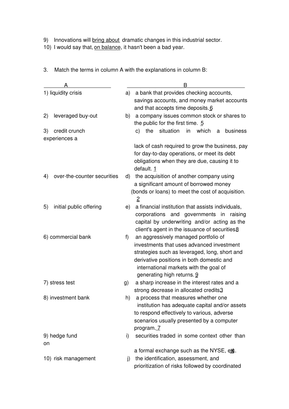 商务英语阅读第二版王关富unit10banking课后答案_第3页