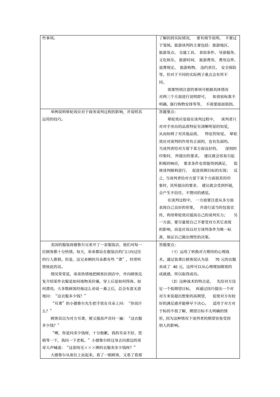 商务谈判案例题及答案_第2页