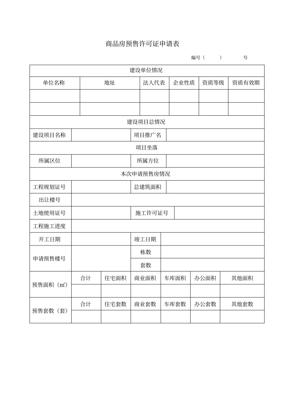 商品房预售许可证审批表_第1页