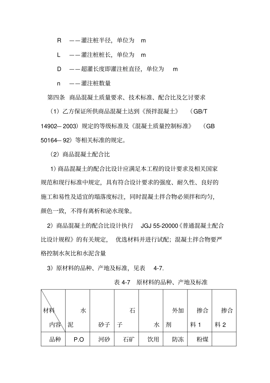 商品混凝土采购合同合同范本_第3页
