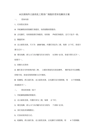 商场外立面亮化工程报价分析