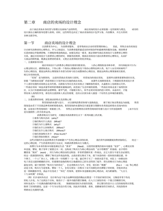 商店卖场的设计理念