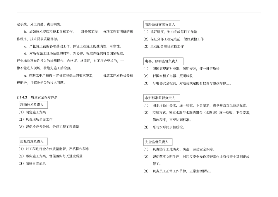 喷泉施工组织设计方案_第2页