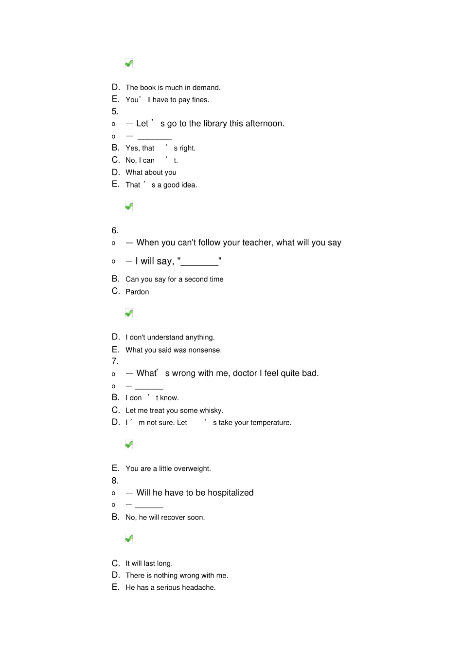 四川大学大学英语四第一次作业答案_第2页