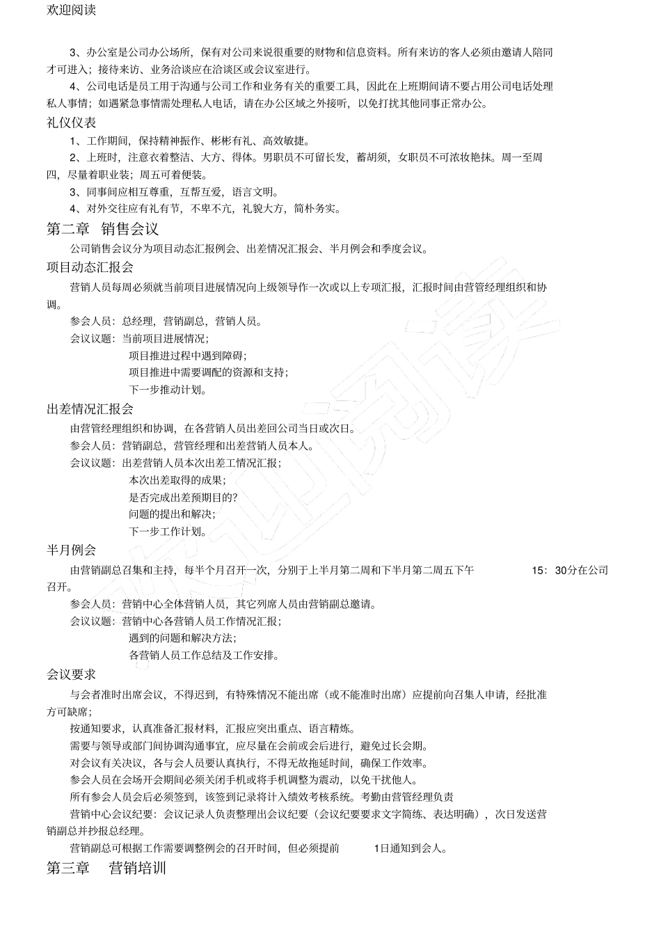 四川某科技有限公司营销管理手册_第2页