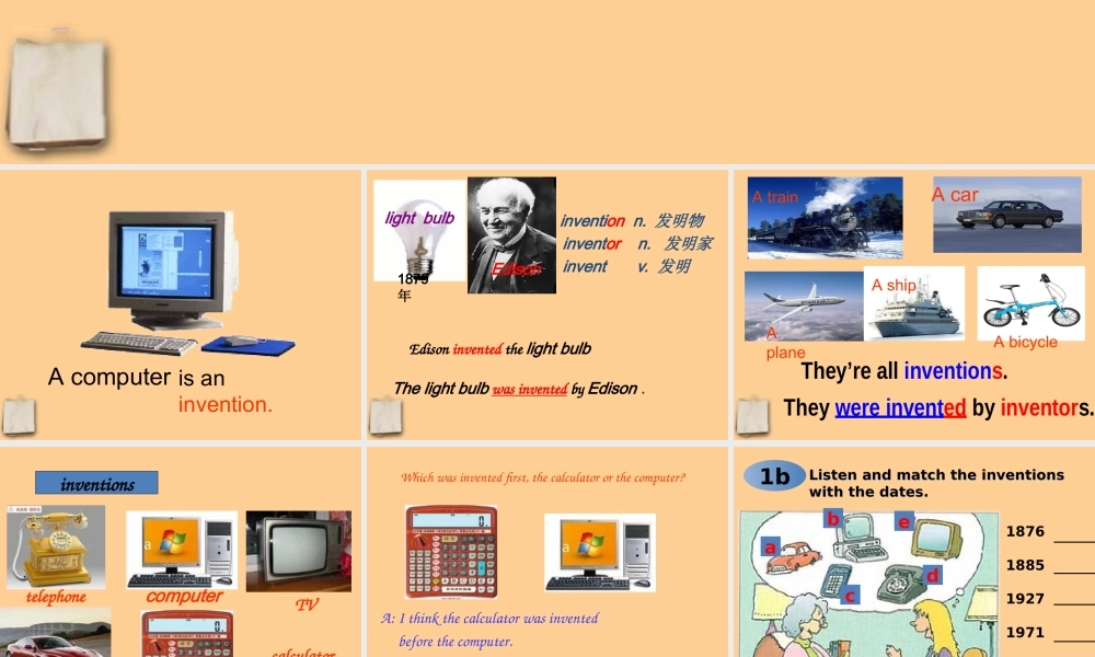 九年级英语 Unit 9 Section A第一课时课件 人教新目标版 课件