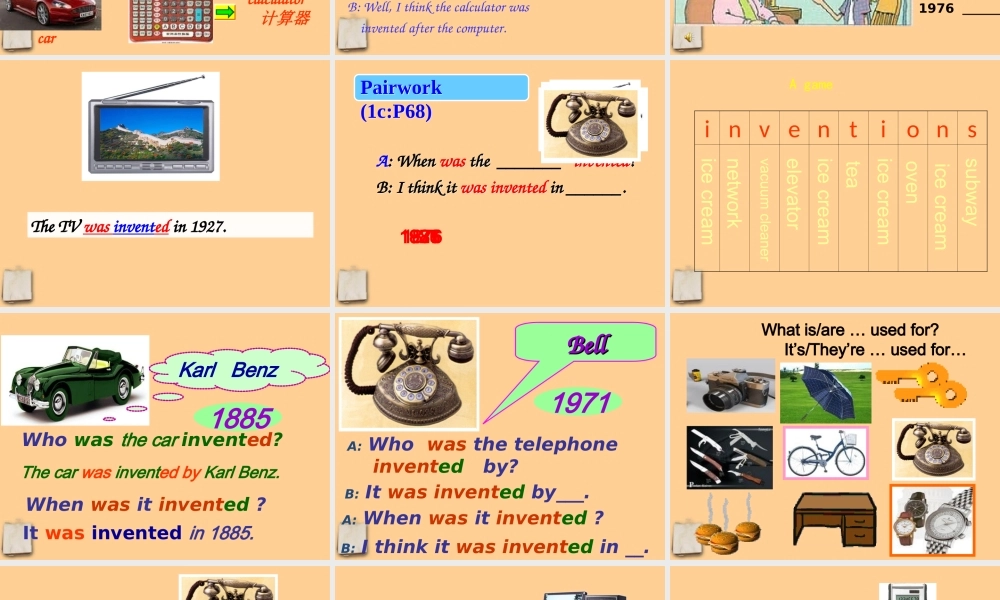 九年级英语 Unit 9 Section A第一课时课件 人教新目标版 课件