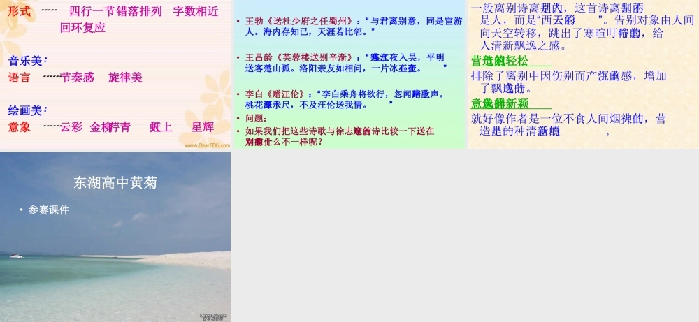 人教版高一语文再别康桥教学课件 徐志摩0 课件