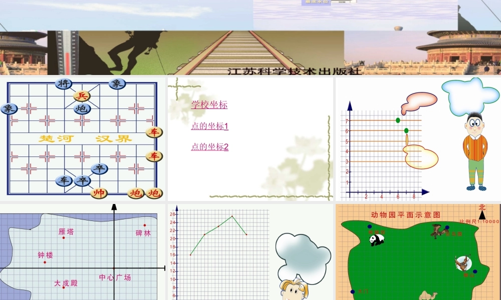 八年级数学平面直角坐标系课件2苏科版 课件