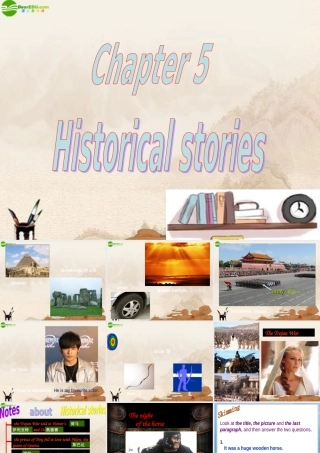 八年级英语上册 CHAPTER FIVE Historical stories课件 牛津深圳版 课件
