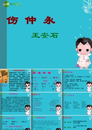 七年级语文下册(伤 仲 永)优秀实用课件 人教新课标版 课件