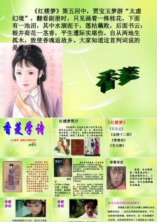 九年级语文上册 菱学诗课件 (新版)新人教版 课件