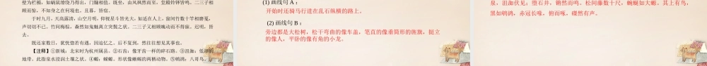 八年级语文下册 第六单元 28(醉翁亭记)习题课件 (新版)新人教版 课件