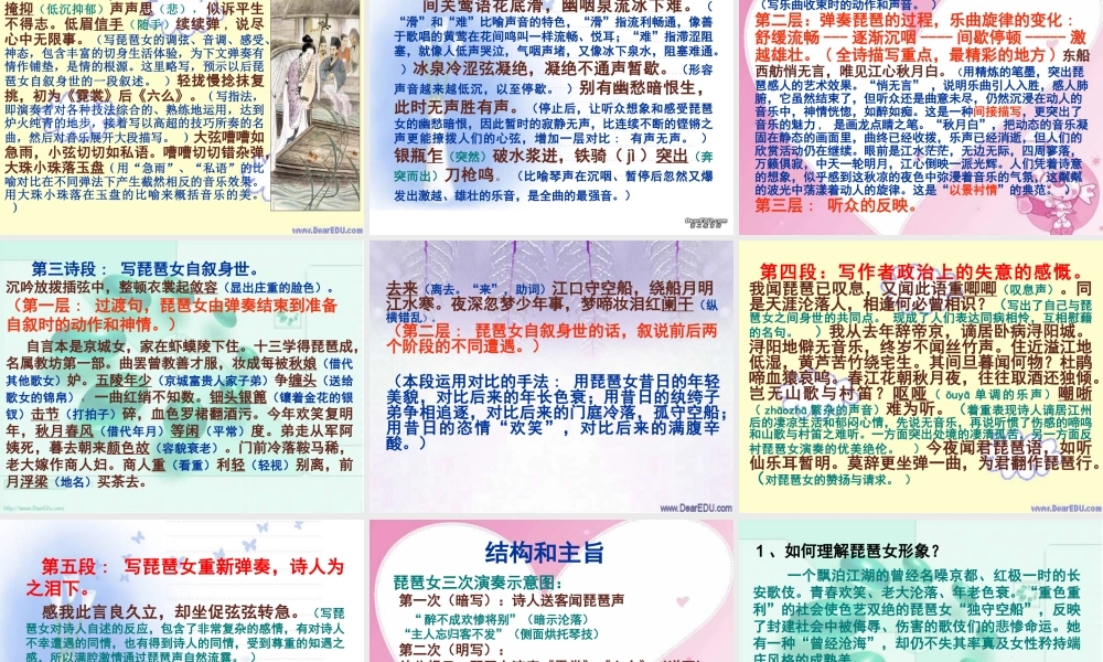 天津市高二语文琵琶行 人教版 课件