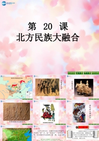 中学七年级历史上册(第北方民族大融合)课件 新人教版 课件