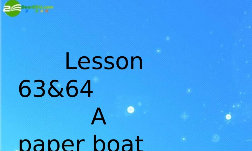 七年级英语上学期 看听学63-64课课件 人教新目标版 课件