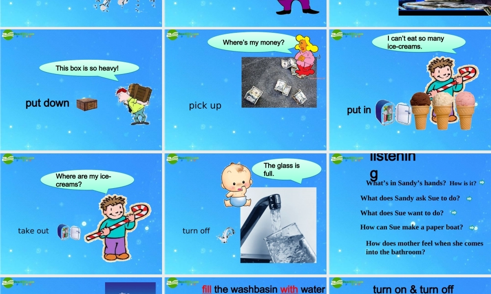 七年级英语上学期 看听学63-64课课件 人教新目标版 课件