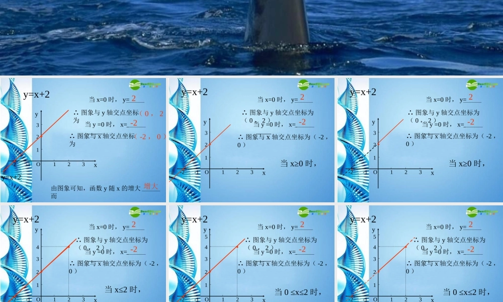 八年级数学上册 7.5一次函数的简单应用(一)课件 浙教版 课件