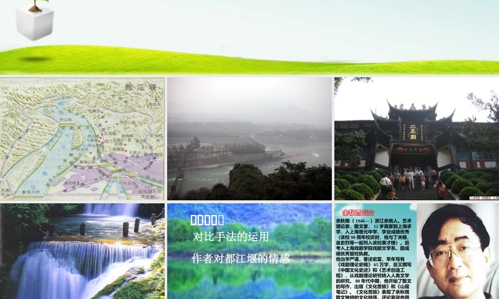 天津市高一语文(都江堰)课件