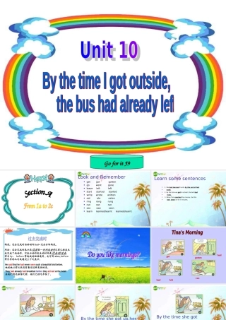 九年级英语 Unit10 By the time I777课件 人教新目标版 课件