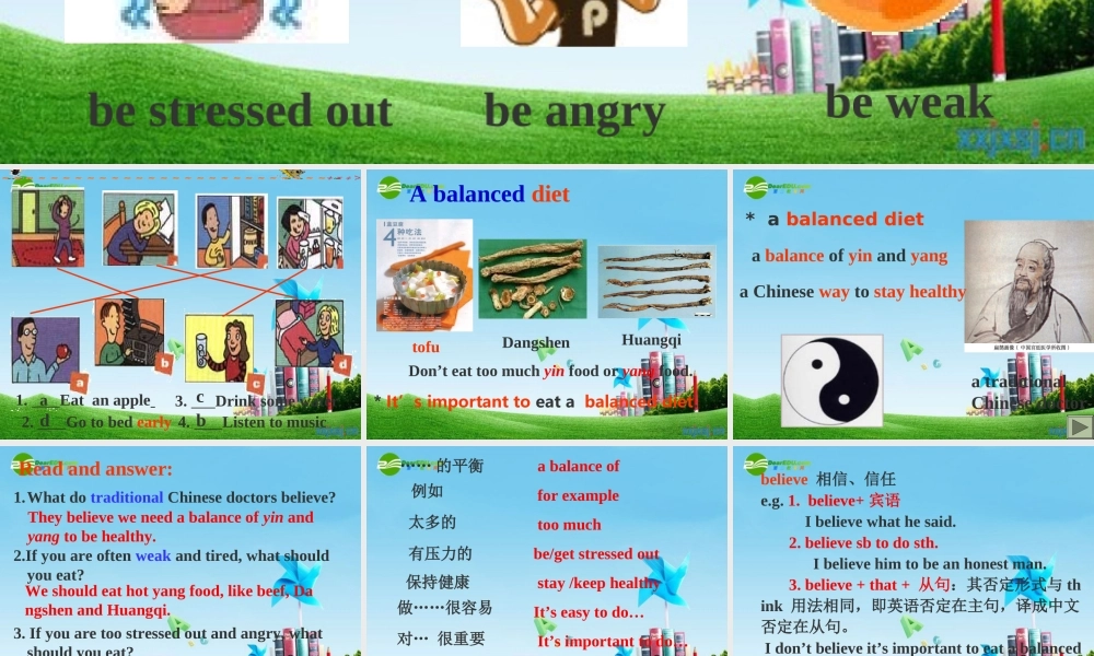 八年级英语上册 Unit2-5 self-check 人教新目标版 课件