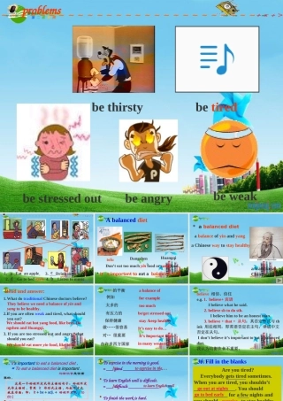 八年级英语上册 Unit2-5 self-check 人教新目标版 课件