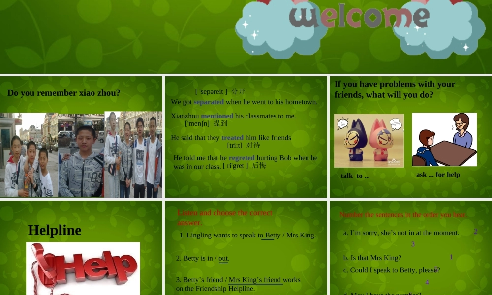 八年级英语下册 Module 9 Unit 1 Could I ask if you ve mentioned课件 (新版)外研版 课件