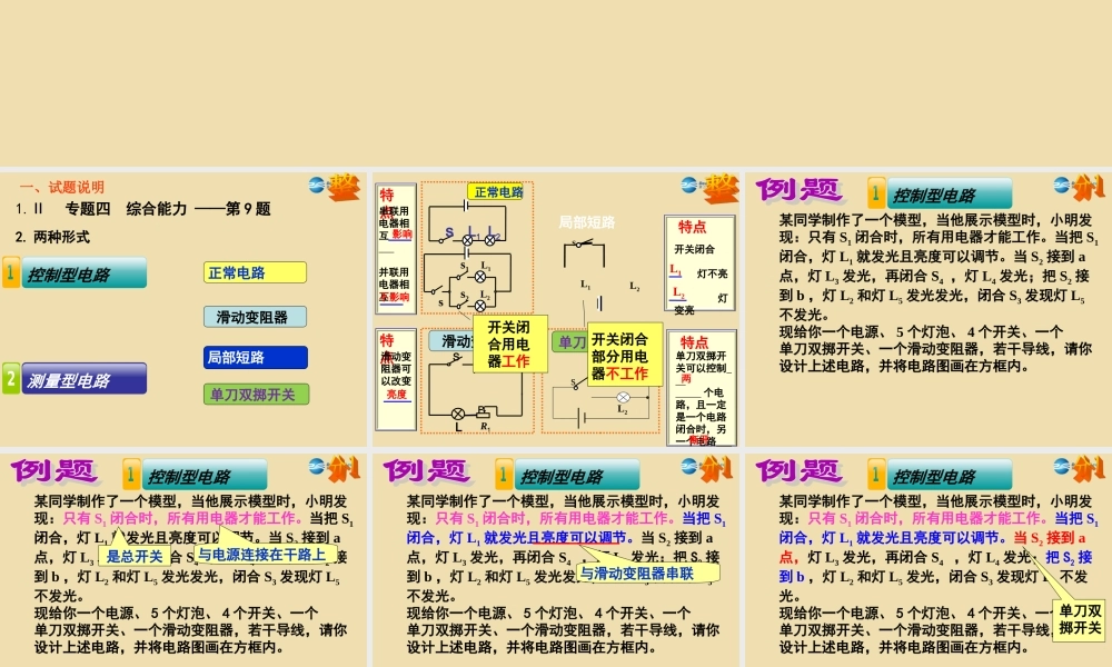 九年级物理全册 综合作图公开课复习课件
