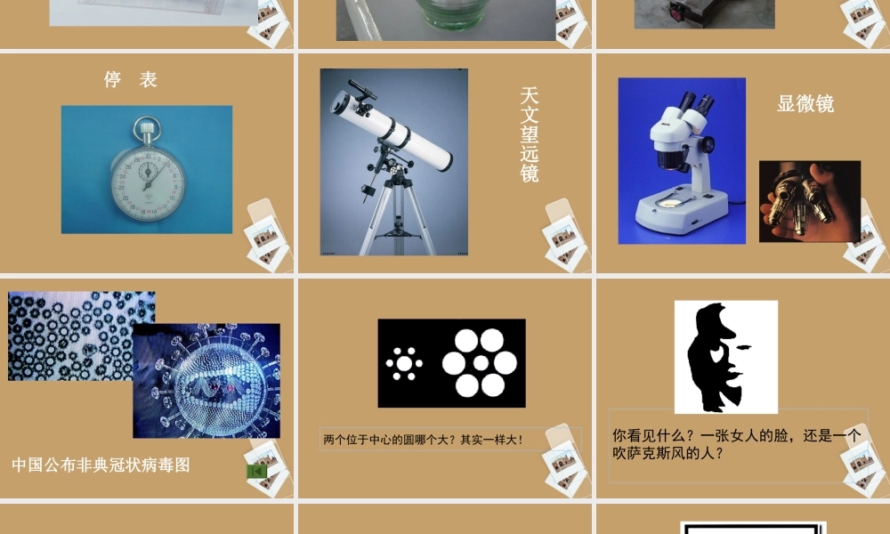 七年级科学上册(实验和观察)课件4 浙教版 课件