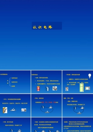 九年级物理上册 第四章(认识电路)课件 教科版  课件
