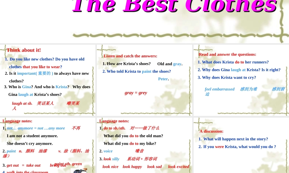 八年级英语上册lesson 5课件冀教版 课件