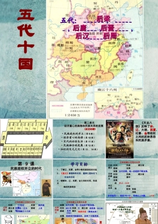 中学七年级历史下册 第9课 民族政权并立的时代课件 新人教版 课件