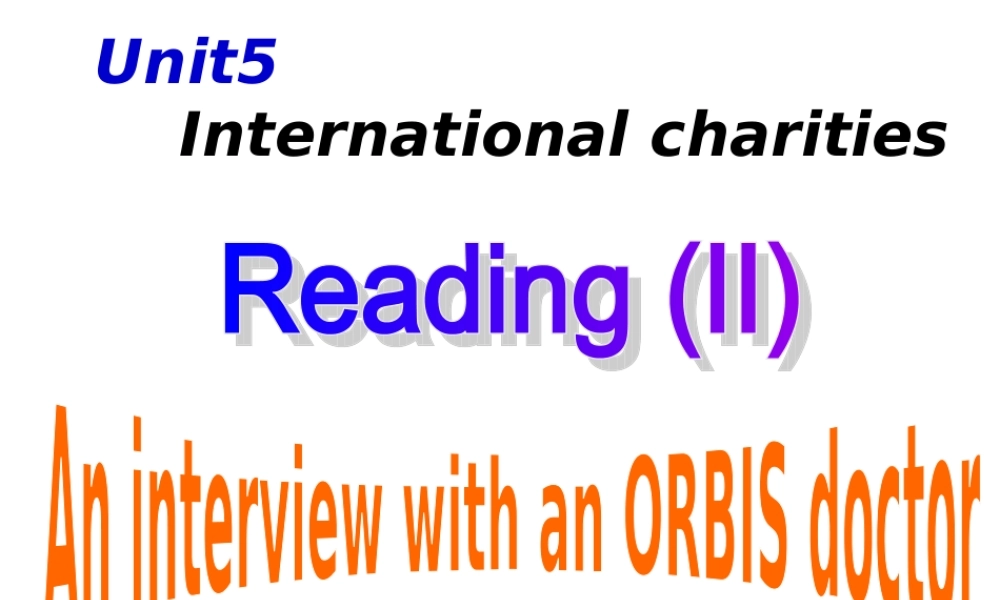 八年级英语 8B Reading 2课件牛津版 课件
