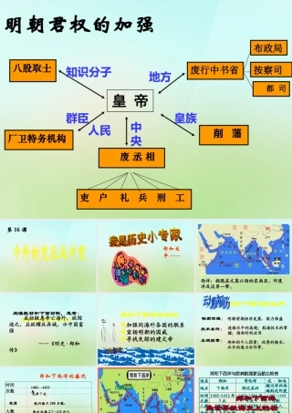 中学七年级历史下册 3 16 中外的交往和冲突课件 新人教版 课件