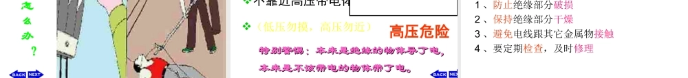 九年级物理下册 182 怎样用电才安全名师教学课件 粤教沪版 课件
