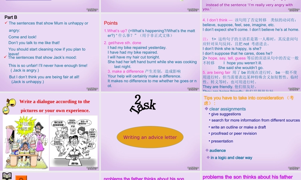 广东地区高一英语Unit2 tasks课件 牛津版模块一 课件