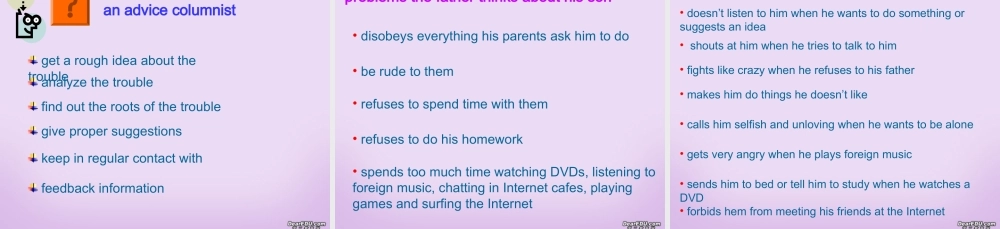 广东地区高一英语Unit2 tasks课件 牛津版模块一 课件