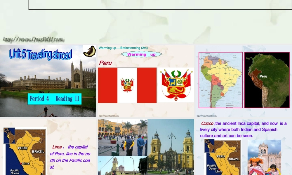 广东省选修7第五单元阅读2 pre-reading reading课件 新课标 人教版 课件