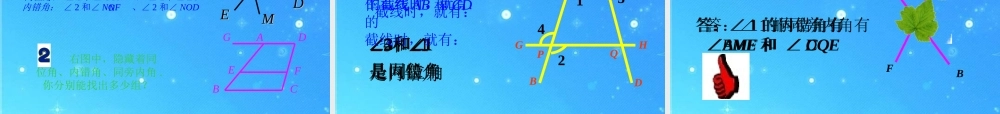 七年级数学下册 8.1相交线(2)课件 冀教版 课件