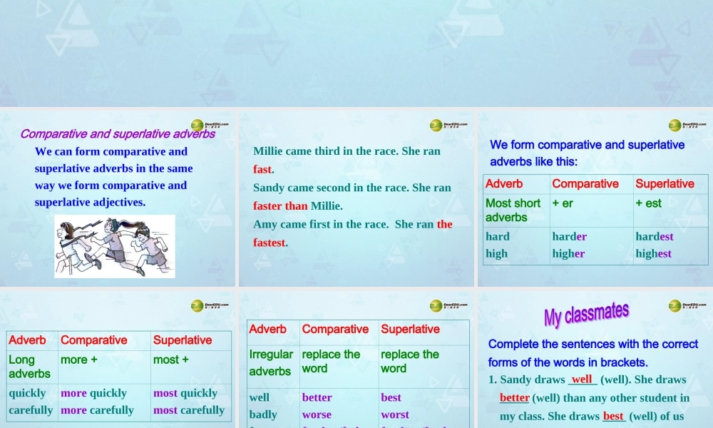 八年级英语上册 Unit 2 School Life Grammar B课件 牛津版 教案-2