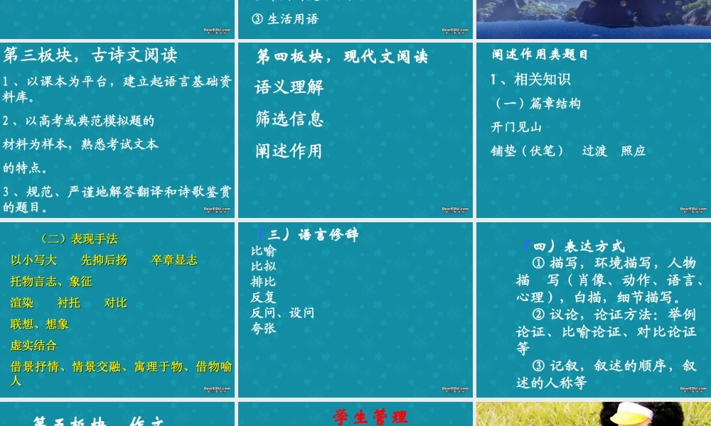 备考资料课件 人教版 课件