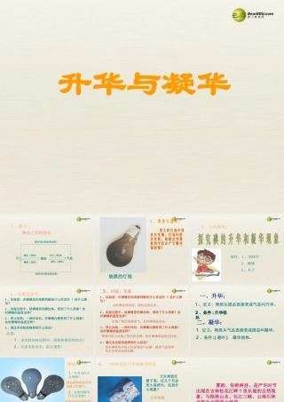 九年级物理全册 124 升华与凝华课件 (新版)沪科版 课件