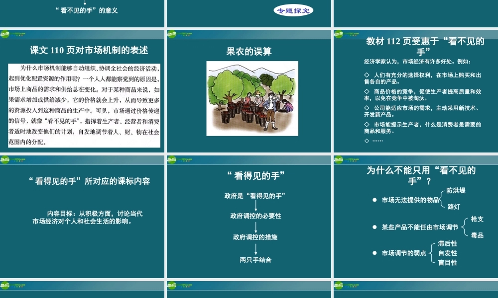 九年级历史与社会 第四单元(与经济成长、科技进步)课件 人教新课标版 课件