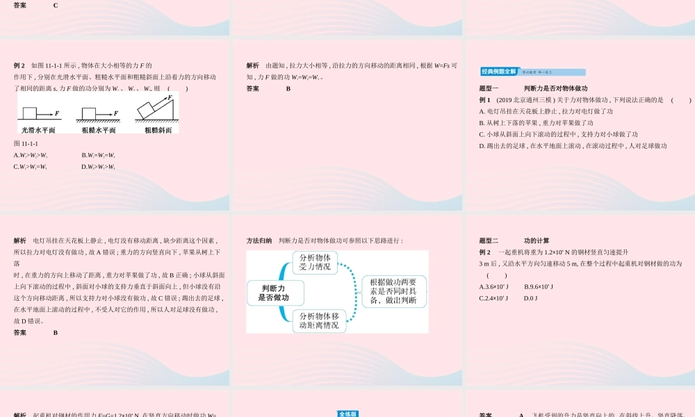 八年级物理下册 第十一章 第1节 功课件 (新版)新人教版 课件