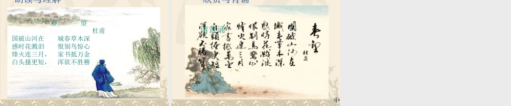 八年级语文春望课件2苏教版 课件