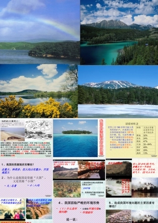 九年级政治保护资源和环境 课件